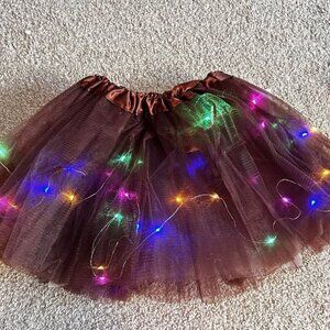 Light up Tutu Skirt Tulle Bubble Ballet Tutu Skirt for kids